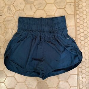Port Authority High Waist Navy Shorts
